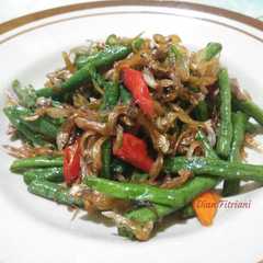 รูปของ Tumis kacang panjang & teri