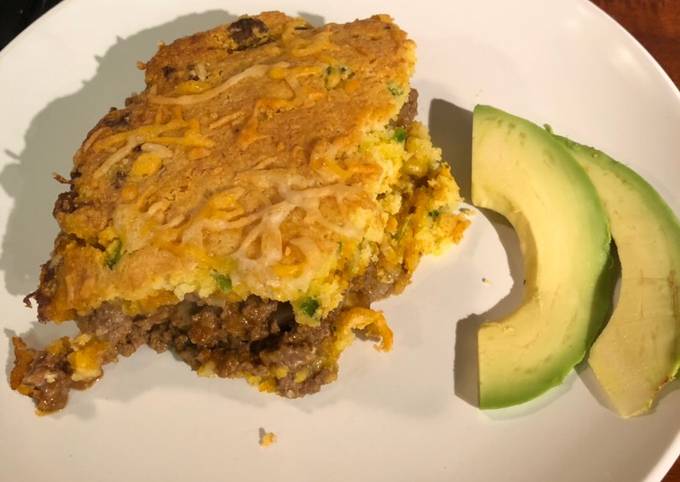 Steps to Make Favorite 3 pepper Tamale Pie