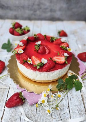 Foto di Cheesecake alle fragole