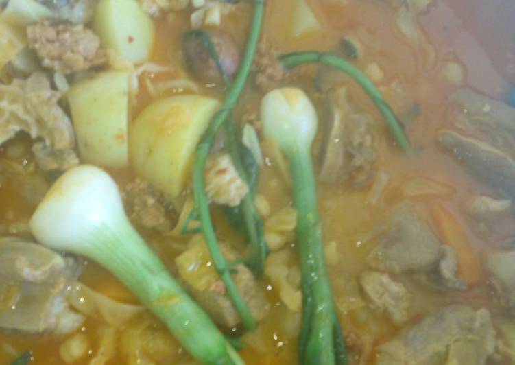 Cocido madrileño a la Mario, s