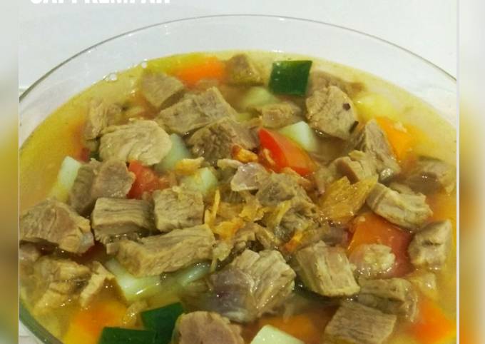 Resep Sup Daging Sapi Rempah Oleh Sarahsweet Kitchen Cookpad