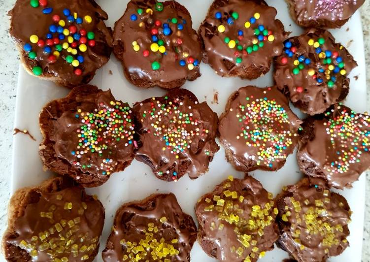 My Chocolate Topped Biscuits π