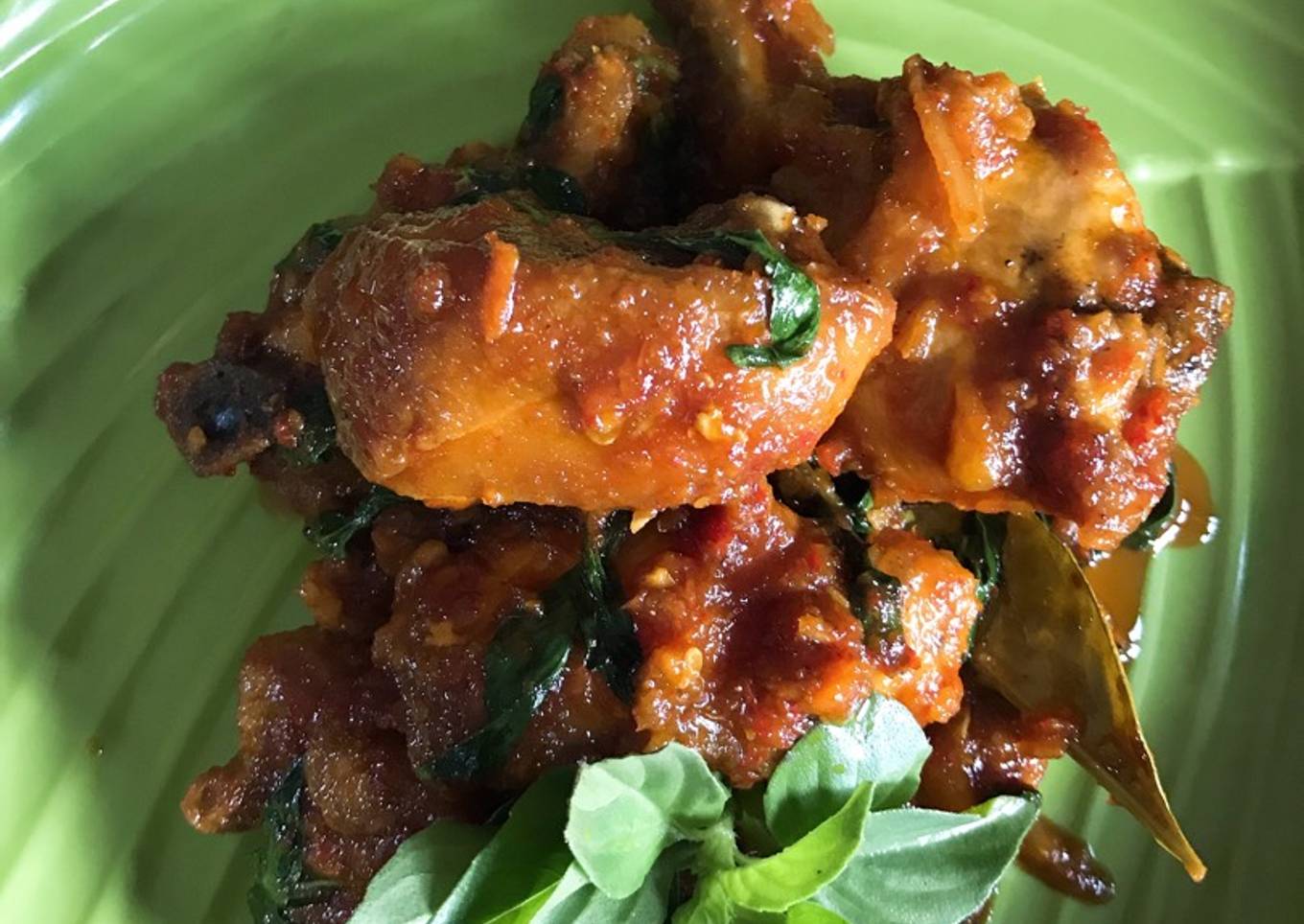 Ayam rica2 kemangi pedas