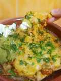 Chickpea Nachos with Ground Meat