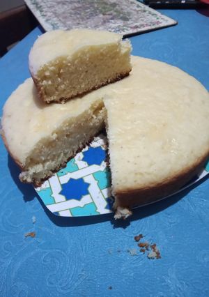 Una foto de Bizcocho de vainilla en olla essen
