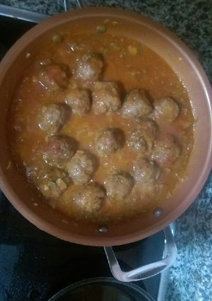 Foto principal de Albóndigas en salsa de tomate. Rico rico!
