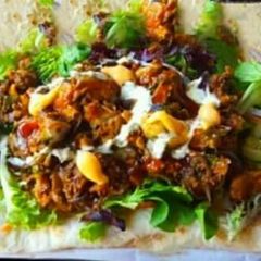 A picture of Unwrapped Chicken Wrap.