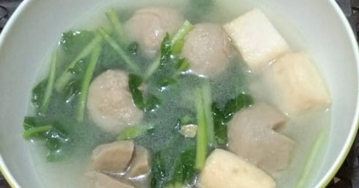 Resep Bakso Kuah Seafood Sederhana Banget Oleh Bertha Cookpad