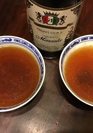 A picture of California Farm Quick or Traditional Capon Consommé.