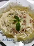 Fetuccini a la carbonara LuisFy