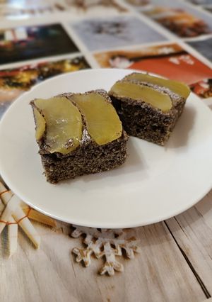 Almás mákos kevert süti 😋😍 recept fotója