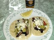 A picture of carne asada tacos