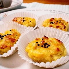 Easy Delicious Sweet Potato Cakes A picture of Easy Delicious Sweet Potato Cakes.