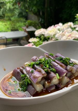 涼拌茄子 的食譜成品照片