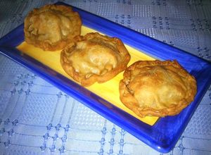 Una foto de Empanaditas rellenas de pera