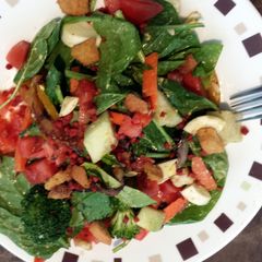 Home made salad A picture of Home made salad.