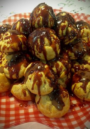Una foto de Profiteroles