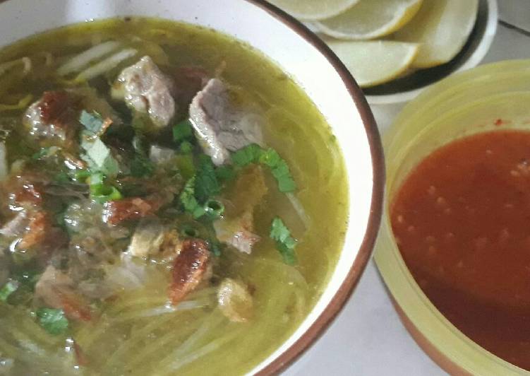 Resep Soto Daging Madura Anti Gagal