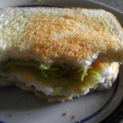 A picture of Breakfast Sandwhich.