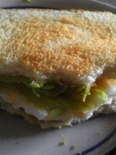 A picture of Breakfast Sandwhich.