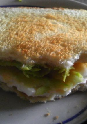 A picture of Breakfast Sandwhich.