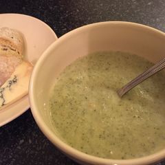 A picture of Cream Of Broccoli And Stilton Soup.