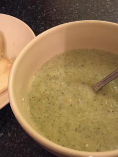 A picture of Cream Of Broccoli And Stilton Soup.