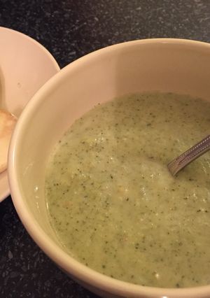 A picture of Cream Of Broccoli And Stilton Soup.