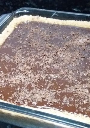 Foto de Torta de amendoim com raspas de chocolate
