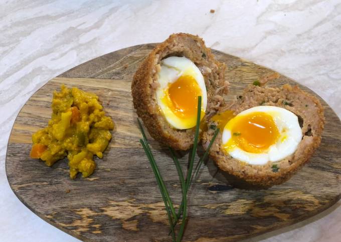 Smoky scotch eggs