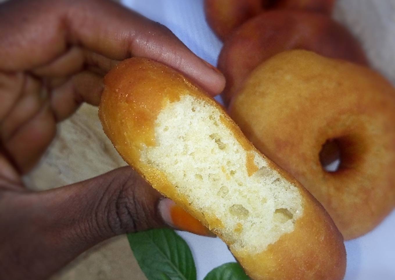Soft fluffy doughnuts