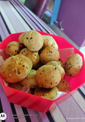 Una foto de Bizcochitos con mix de semillas