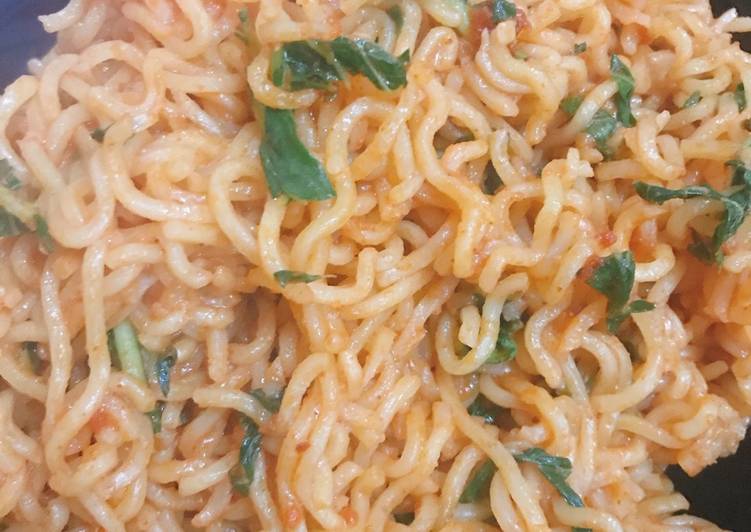 Step-by-Step Guide to Make Any-night-of-the-week Jollof vegetable noodles