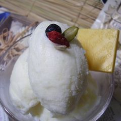 A picture of Milk Ice Cream.