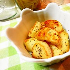 A picture of For a Side Dish Potatoes Fried in Butter.