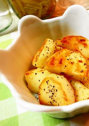 A picture of For a Side Dish Potatoes Fried in Butter.
