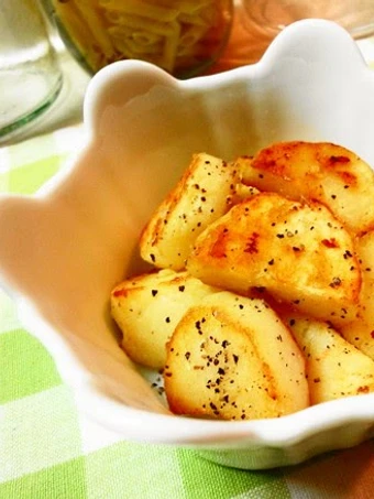 Recipe For a Side Dish Potatoes Fried in Butter the So Delicious Delicious