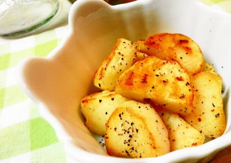 For a Side Dish Potatoes Fried in Butter