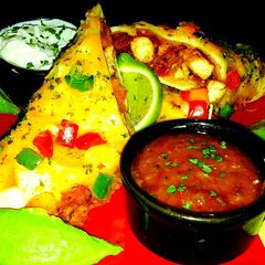 A picture of Mike's Spicy Southwestern Wraps.