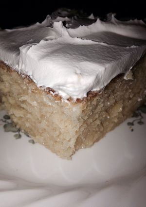 A picture of Coconut Cream Cake.
