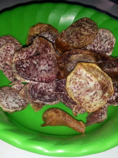 A picture of Arrow root crisps.