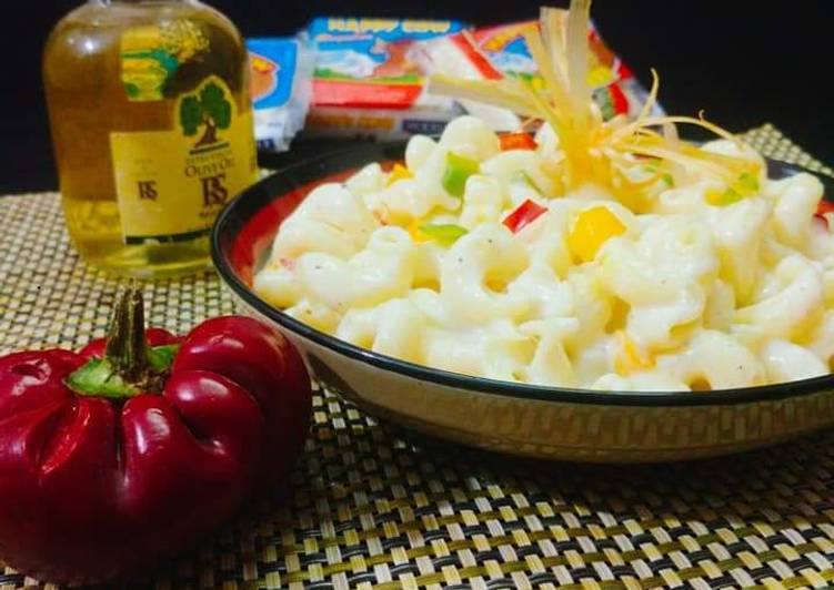 Recipe of Ultimate Cheese macroni white Sauce