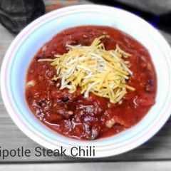 A picture of Chipotlé Steak Chili.