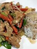 Stir fry "mash-up" (Chicken & Veggies)