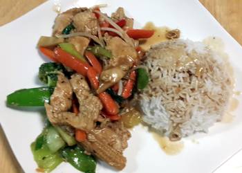 Unique Recipe Stir fry mashup Chicken  Veggies Savory Delicious Unique Recipe Stir fry mashup Chicken  Veggies Savory Delicious