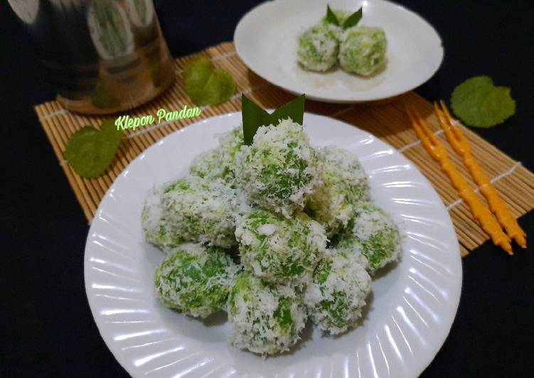 Mudah Cepat Memasak Klepon Pandan Sedap