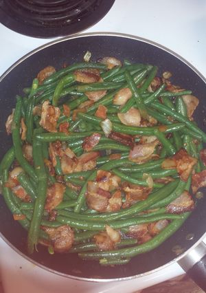 A picture of Bomb Ass Green Beans.