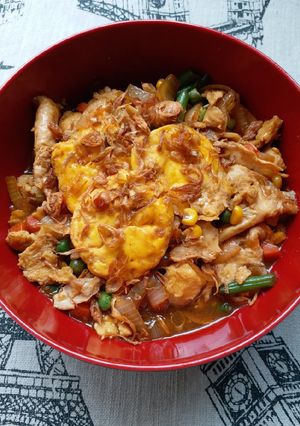 Foto resep Telur ceplok saus tiram #SelasaBisa