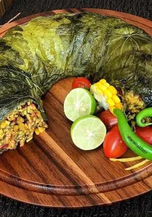 عکسی از دستور دلمه قالبی 😋