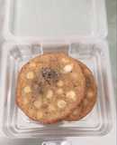 Galleta de chocolate blanco y arándanos